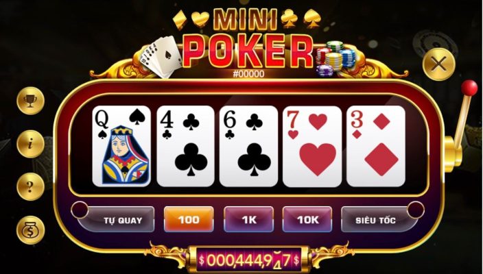 Tìm hiểu về game Mini Poker tại ZomClub